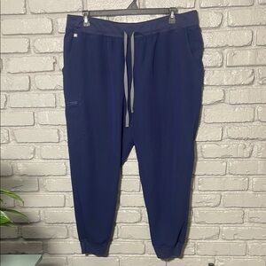 Figs Blue Jogger Scrub Pants